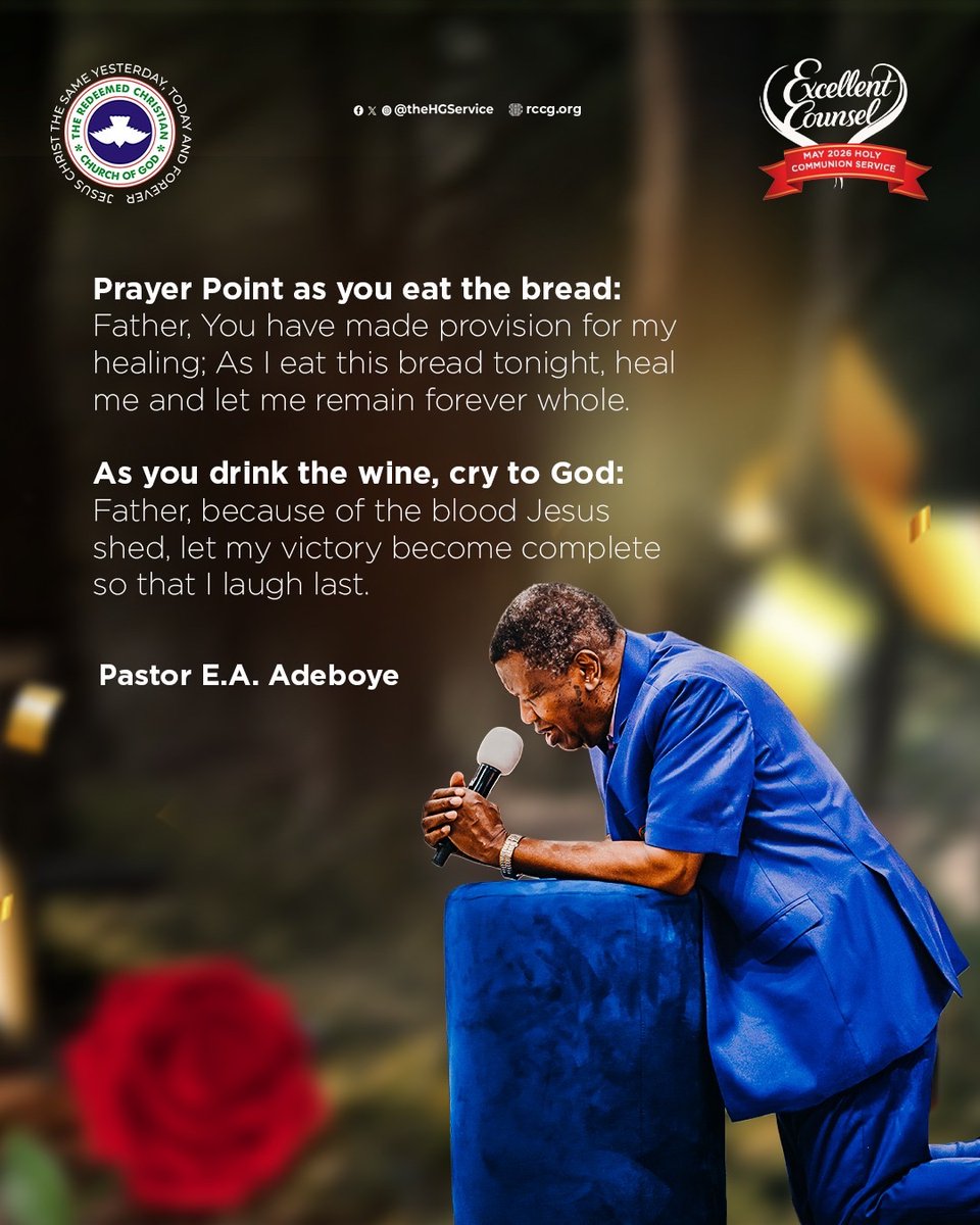 Pastor Adeboye tweet media