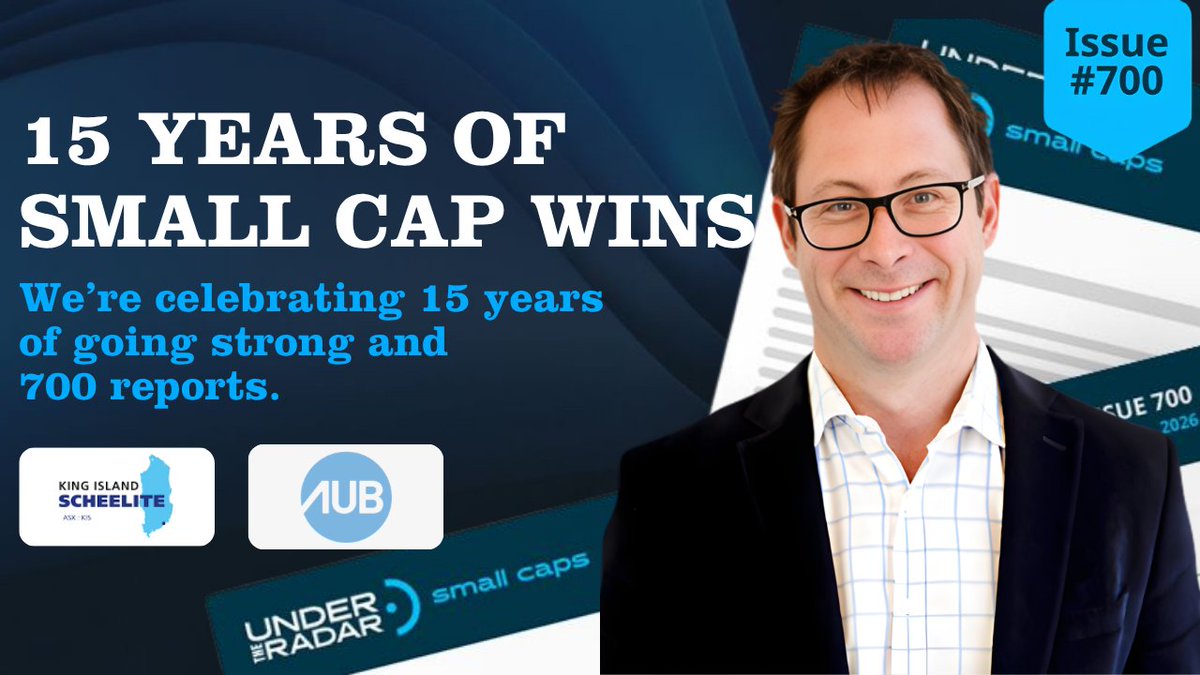 Radar_Report's tweet photo. 15 years. 700 reports. A proven approach to small-cap investing.

Watch the video to see how disciplined research and patience can drive long-term returns. https://t.co/AAZsQ3pOf3 https://t.co/h991UVzcX5