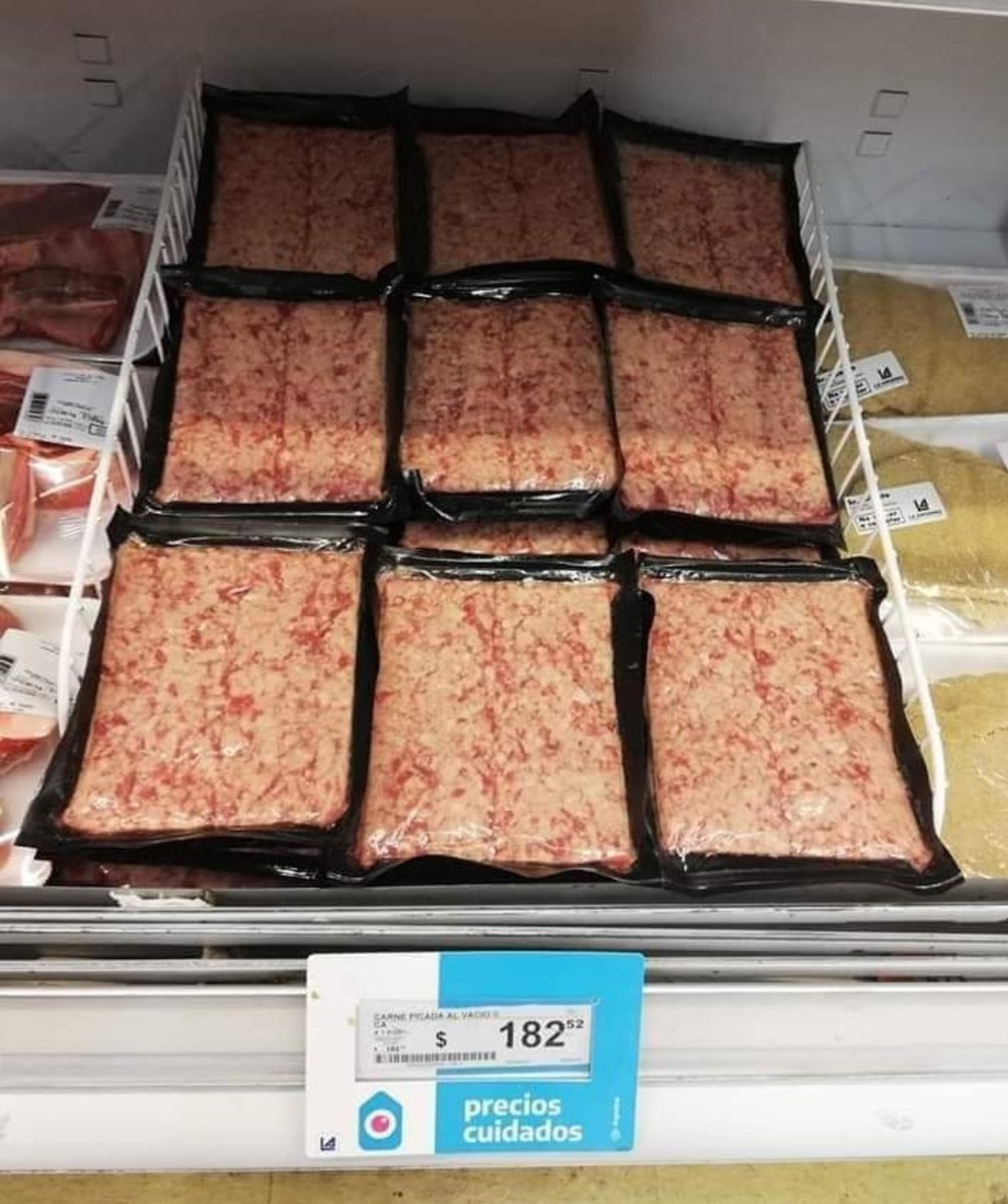 Lo de la carne de burro es una opereta 100% Kuka.

Lo que fue verdad era esta GRASA  que se vendía como carne picada cuando gobernaban Massa y Cristina⚰️