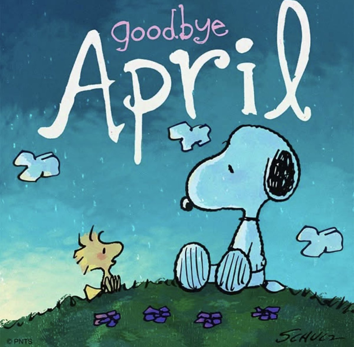 Peanuts_4Fans's tweet photo. See you later, April! #Peanuts https://t.co/1oo3EksHcd