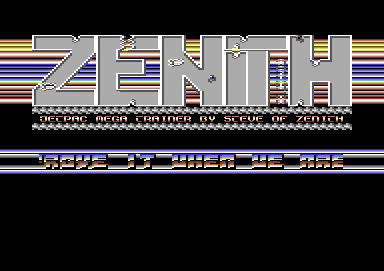 CracktroBot's tweet image. Tilt (1991) - Crack: F4CG + Empire - #Commodore64
Jetpack (19xx) - Crack: Zenith - Trainer: +4 - #Commodore64
Action Fighter (1989) - Crack: Illusion - Trainer: +8 - #Commodore64
Obsession (1995) - Trainer (+2): Anthrox (ATX) - #Amiga