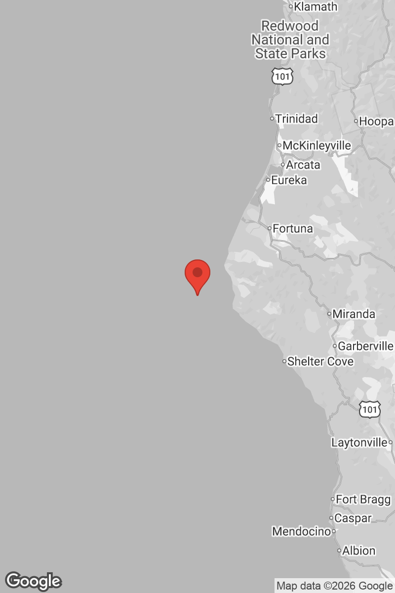 SFQuakeAlerts's tweet image. 📍 Earthquake detected 📍 Magnitude 3.6 - 23 km W of Petrolia, CA at 2026-04-30 06:58:41 PM: earthquake.usgs.gov/earthquakes/ev… #earthquake #ca #sf #bayarea