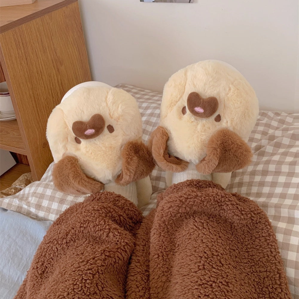 💖 Floppy Ear Puppy Plush Slippers 💖 

Shop now 🛍️ at helloslippers.com/products/flopp…

#HelloSlippers