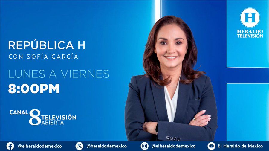 heraldo_tv's tweet image. #HeraldoTelevisión | #RepúblicaH con Sofía García

&amp;gt; Primera muerte por calor extremos en México
&amp;gt; Claudia Sheinbaum reaccionó a acusaciones contra Rocha Moya

#EnVivo ➡️ bit.ly/3xqq8YU