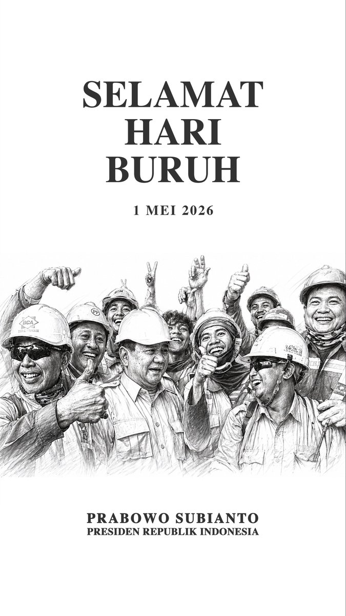 Prabowo Subianto tweet media