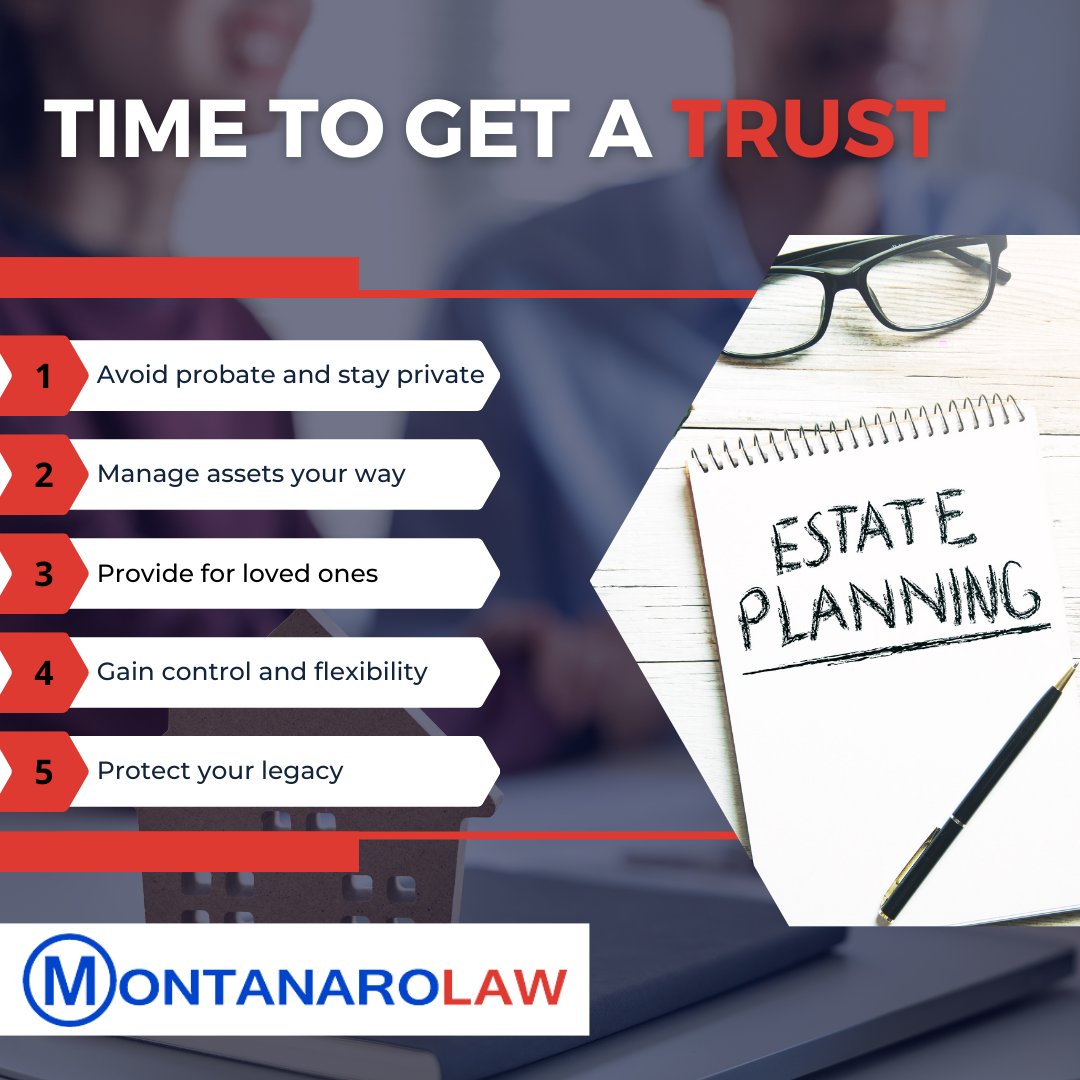 montanarolaw's tweet image. Ensure your wishes are honored. Let MontanaroLaw help you set up a trust. Call today! #Trusts #EstatePlanning #ProbateAvoidance #LegacyProtection #AssetManagement #EstateSecurity #FamilyProtection #Wills

(516)203-1700
montanarolaw.com
info@montanarolaw.com