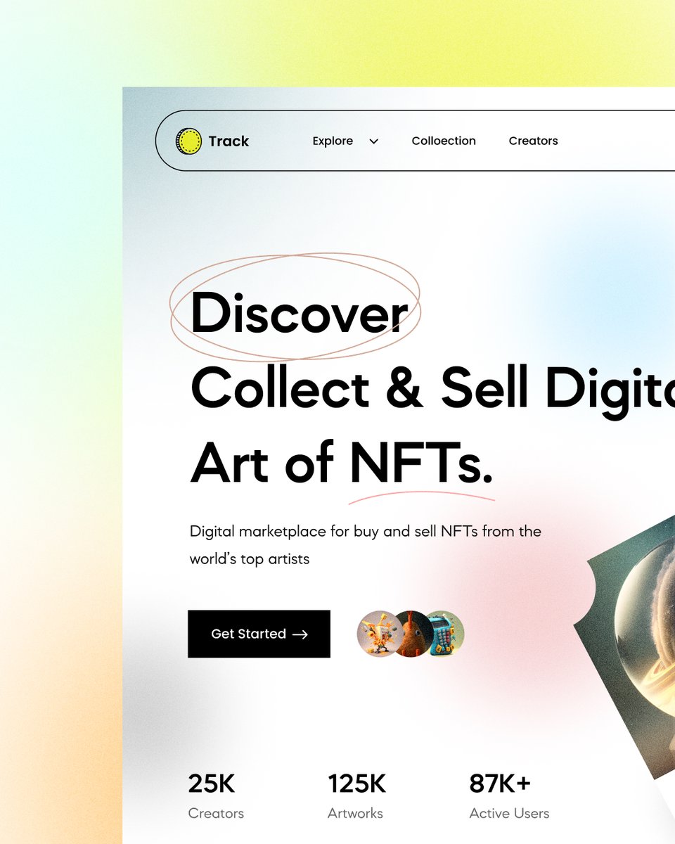 axaydevikar's tweet photo. Designed an NFT marketplace UI.
Focus: simplicity, clarity, and strong visual hierarchy.
Thoughts? 📷
#uidesign #web3 #nft https://t.co/TT4wB86OH3