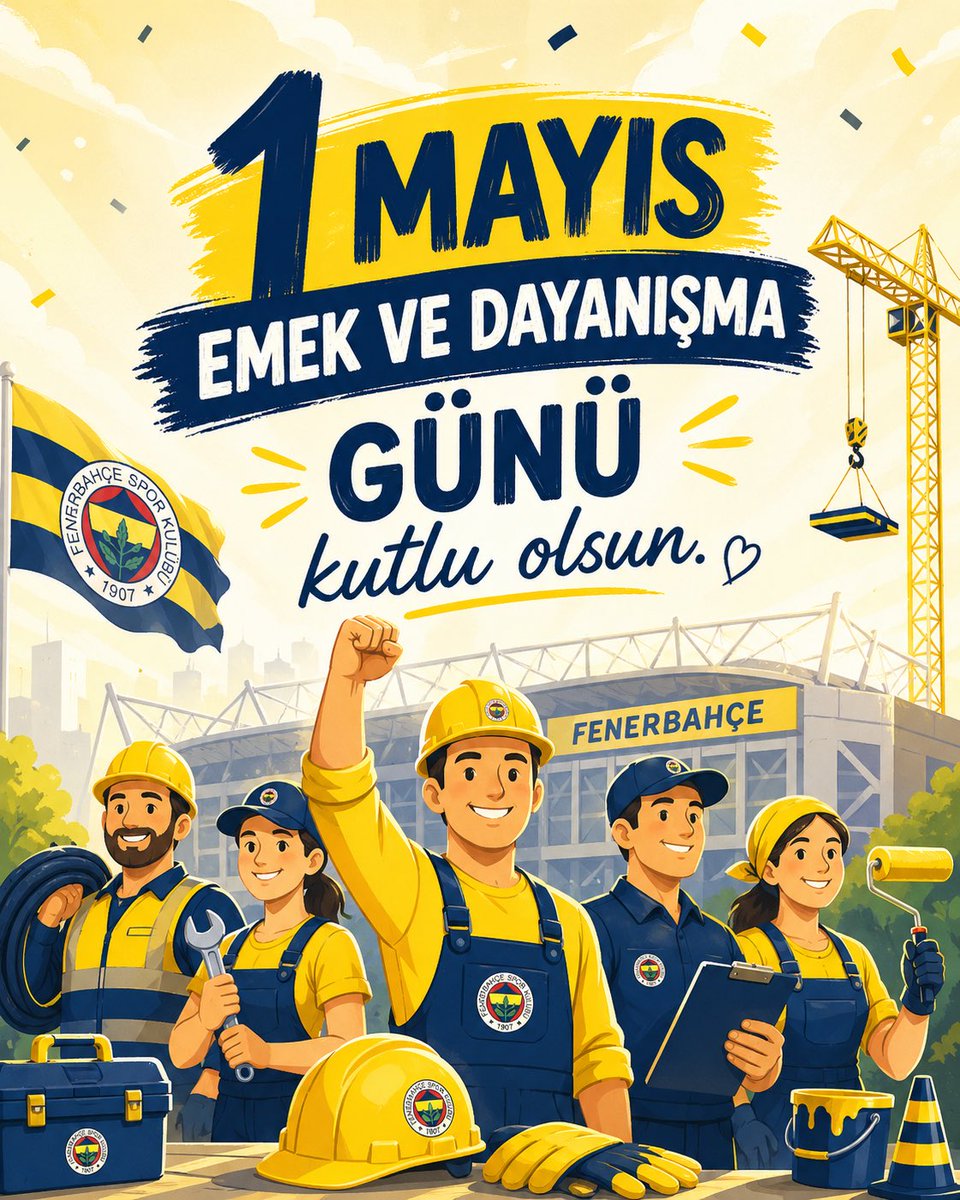 1 Mayıs Emek ve Dayanışma Günü Kutlu Olsun.