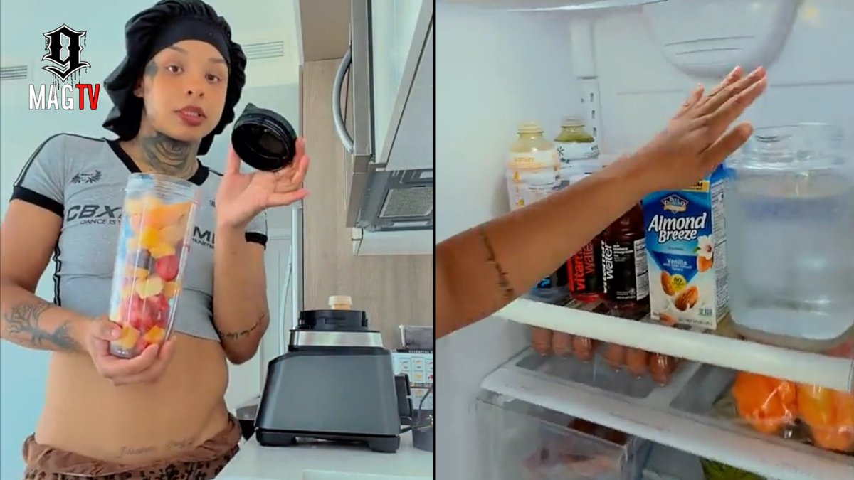 BlackInkChi's tweet image. SEE VIDEO HERE: youtu.be/4348OsKxgWA

Chrisean Rock Shows Whats In Her Fridge At Her New Luxury Apartment! 🏢

#chriseanrock #apartment #refrigerator