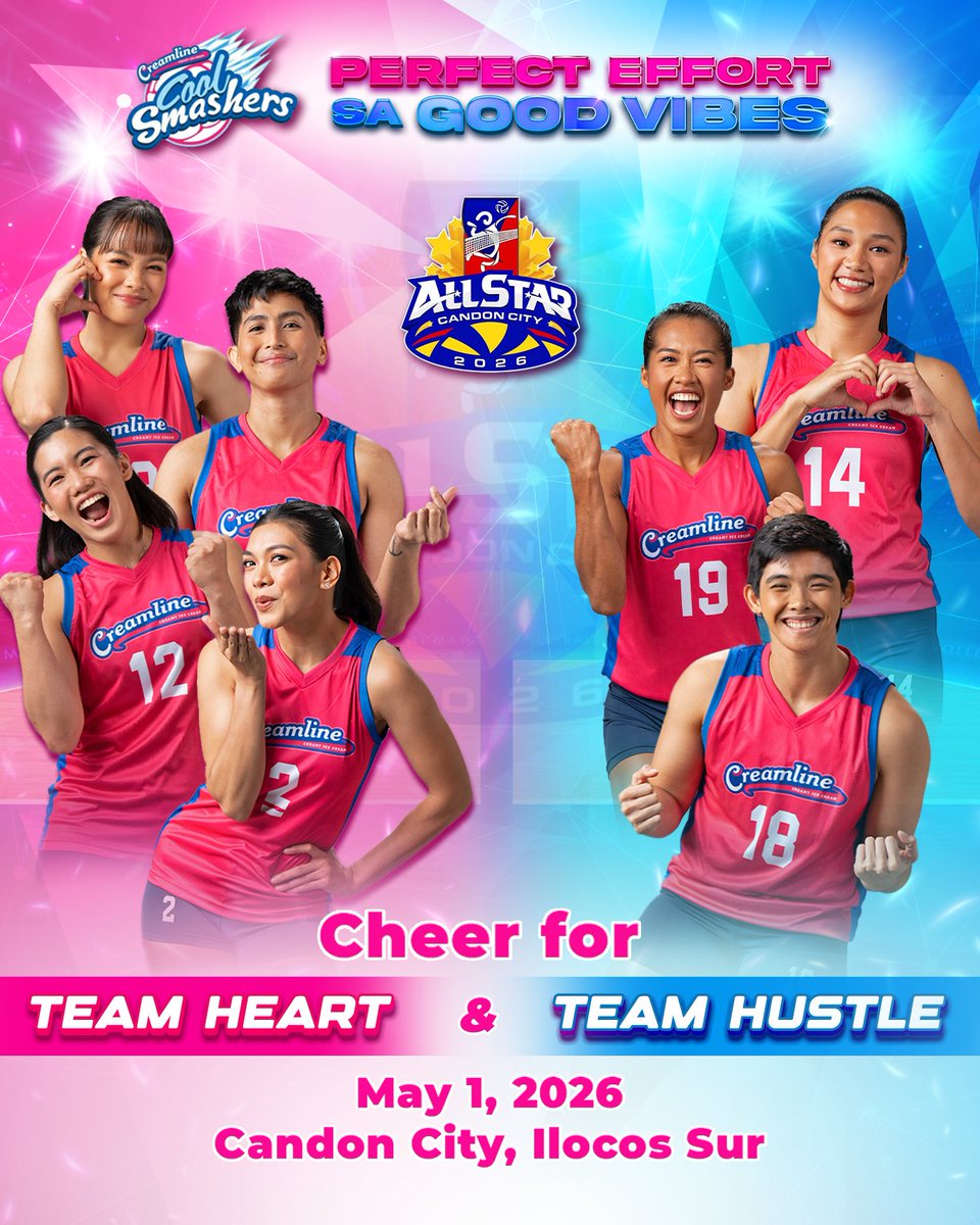 Creamline Cool Smashers tweet media