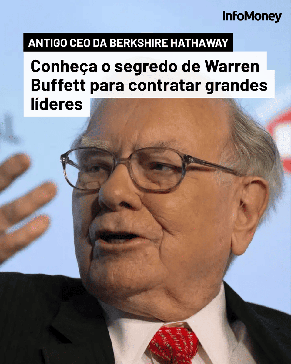 infomoney's tweet image. "Algumas pessoas têm muito mais qualidades de liderança por natureza, mas acho que você pode aprender muito também", afirma o bilionário.

Leia mais no site do InfoMoney: infomoney.com.br/business/globa…

Foto: Brendan McDermid/Reuters

#WarrenBuffett #Mercados #Business