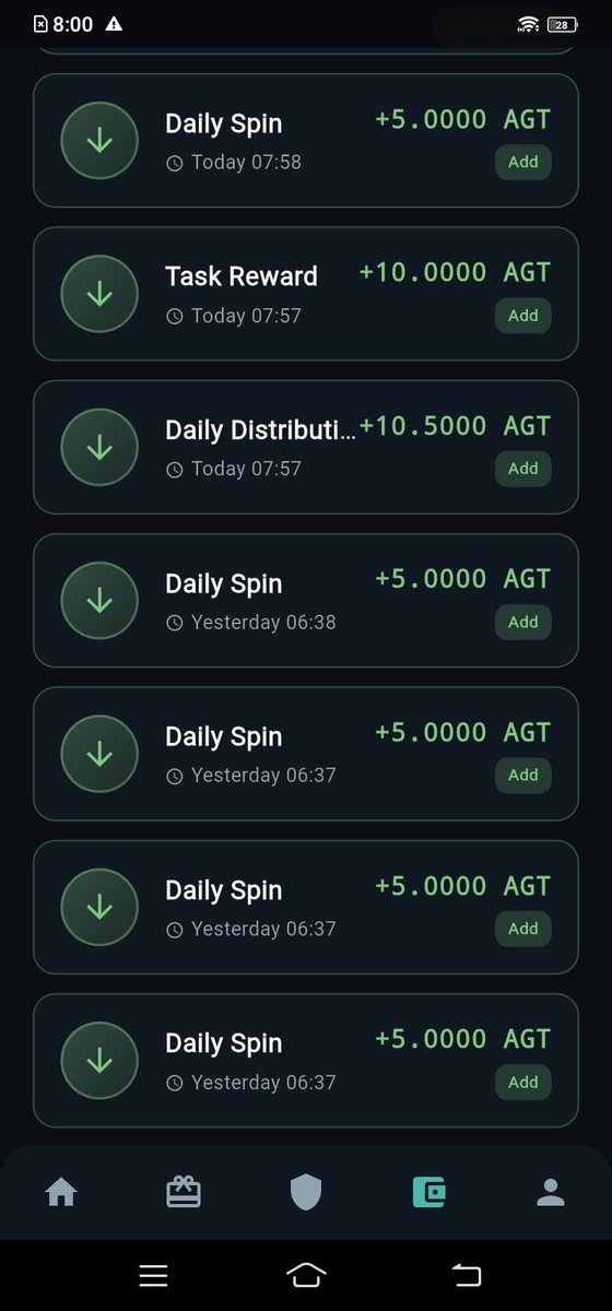 AnamulTach420's tweet photo. @agt_ai Why are only 5 AGT given in the daily spin? https://t.co/Vryaqmvk55