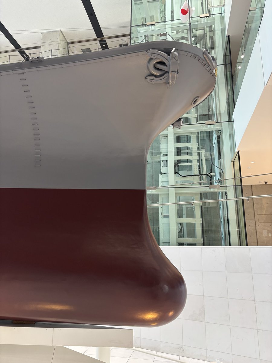 UeharakeD's tweet photo. 宇宙戦艦ヤマトのイメージで
バルバスバウもっと出てる
かんじだけど
実際は意外に小ぶり https://t.co/YX9KwRsdJX