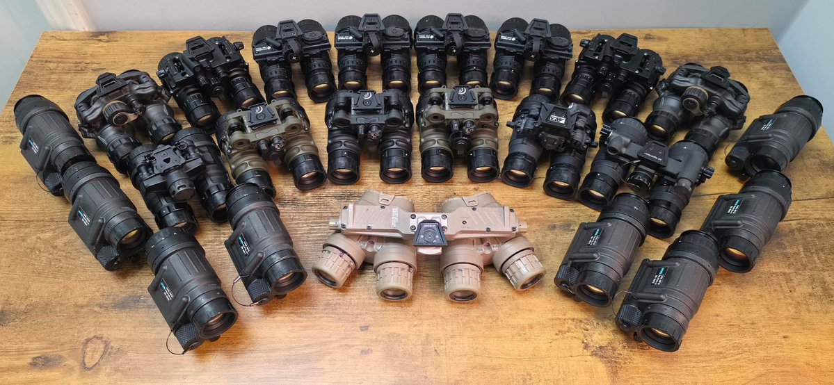 MK_gear_surplus's tweet image. 20+ Devices Ready to Ship!

Elbit and L3 24UA systems, send me a message for any inquires. DTNVS units ship with a free TW bump helmet and mount if you mention our FB or IG post. All of our new units are shipped next day air.

#nightvision