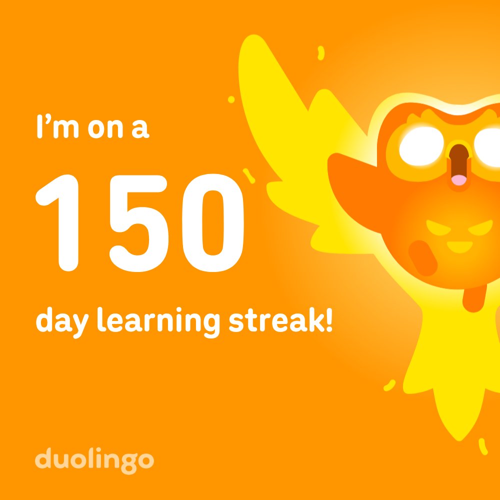 Learn a language with me for free! Duolingo is fun, and proven to work. Here’s my invite link: invite.duolingo.com/BDHTZTB5CWWKSU…