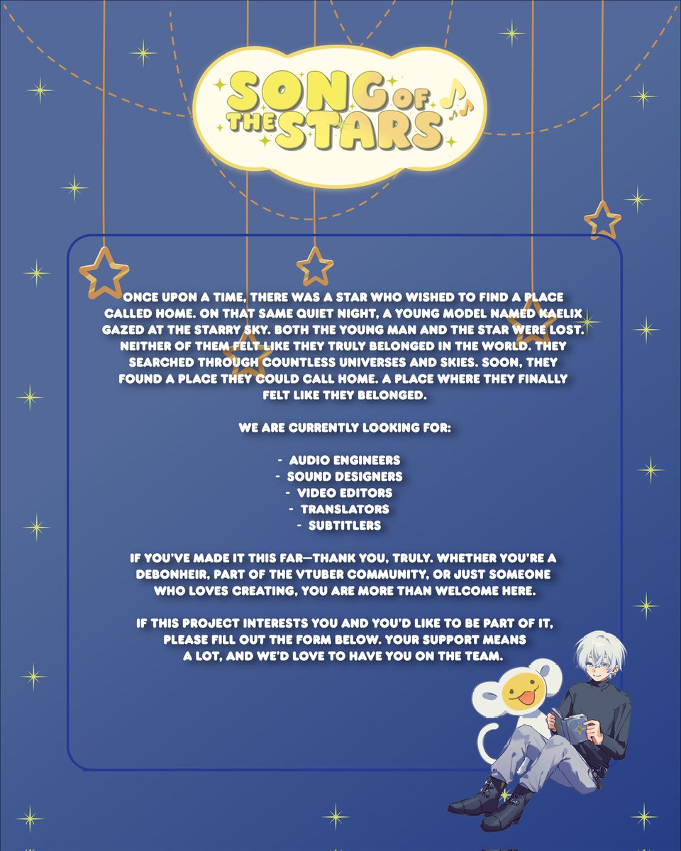 song of the stars ⭐️🌙 kaelix's fan project tweet media