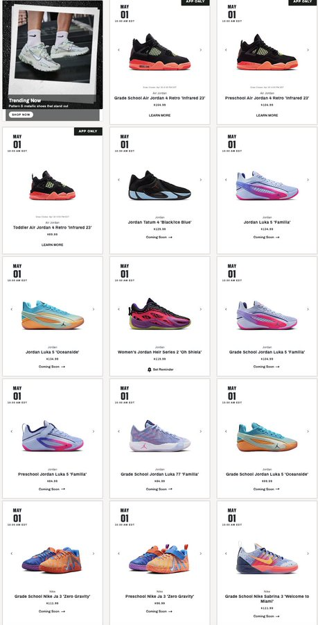 SnkrsStock's tweet photo. AD: New shoes on DSG
https://t.co/mFupVLGifN https://t.co/CivutOrBQ3