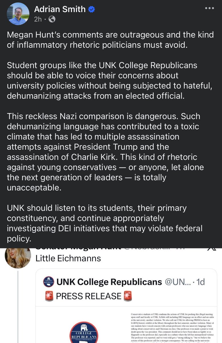 UNK College Republicans tweet media