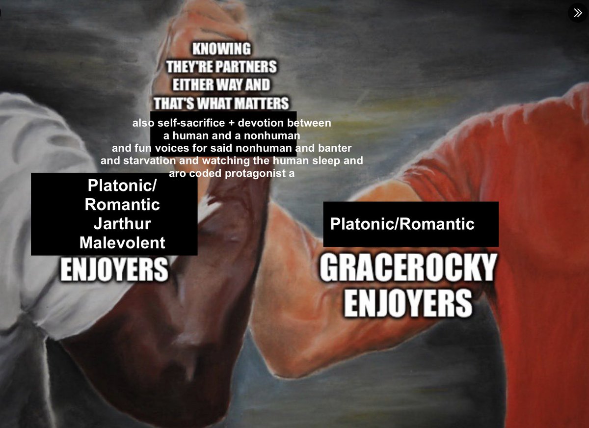 OakTwinTrees's tweet photo. hi #projecthailmary friends can i propopse a malevolent podcast phm fandom alliance. pinchofpeppers gets me https://t.co/vfJ9qgU1Ru