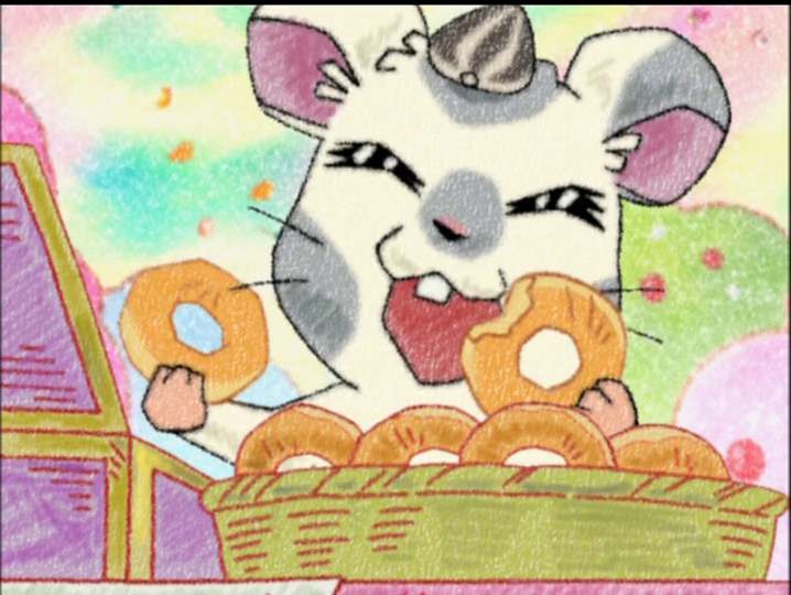 ハム太郎 Oxnard loves to eat