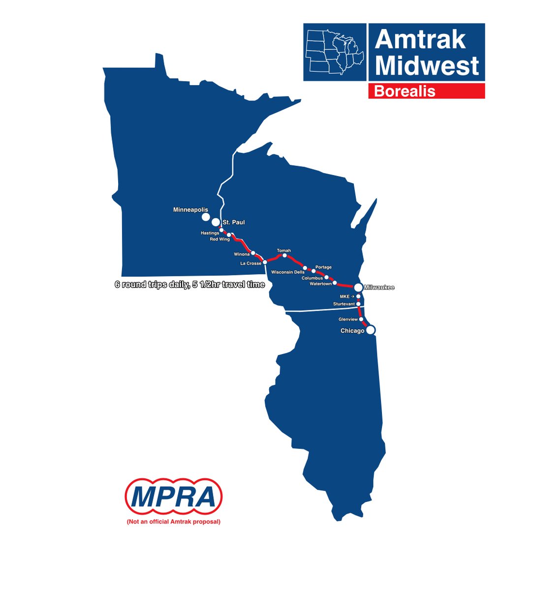 Midwest Passenger Rail Association tweet media