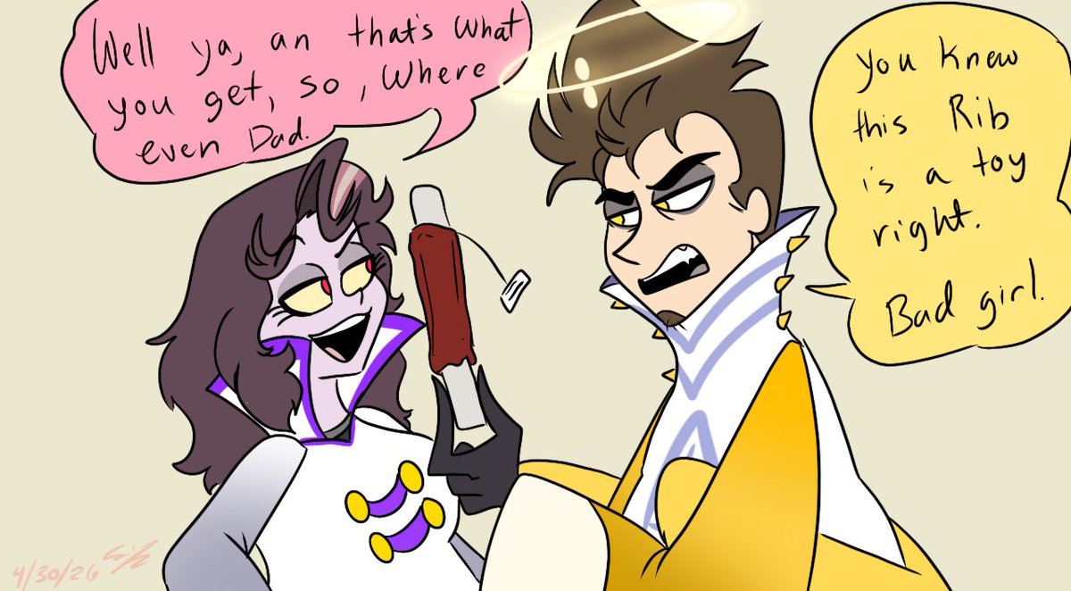 StarfireVega1's tweet image. It’s funny actually 🤣 🎸 👩🏻
Ophelia goes to @KRShpadnklestuf 
#hazbinhoteloc #hazbinhoteladam