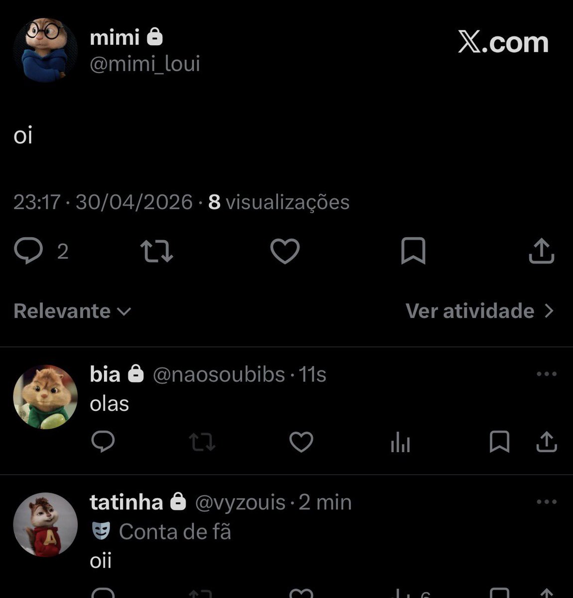 mimi vai ver os zarry tweet media