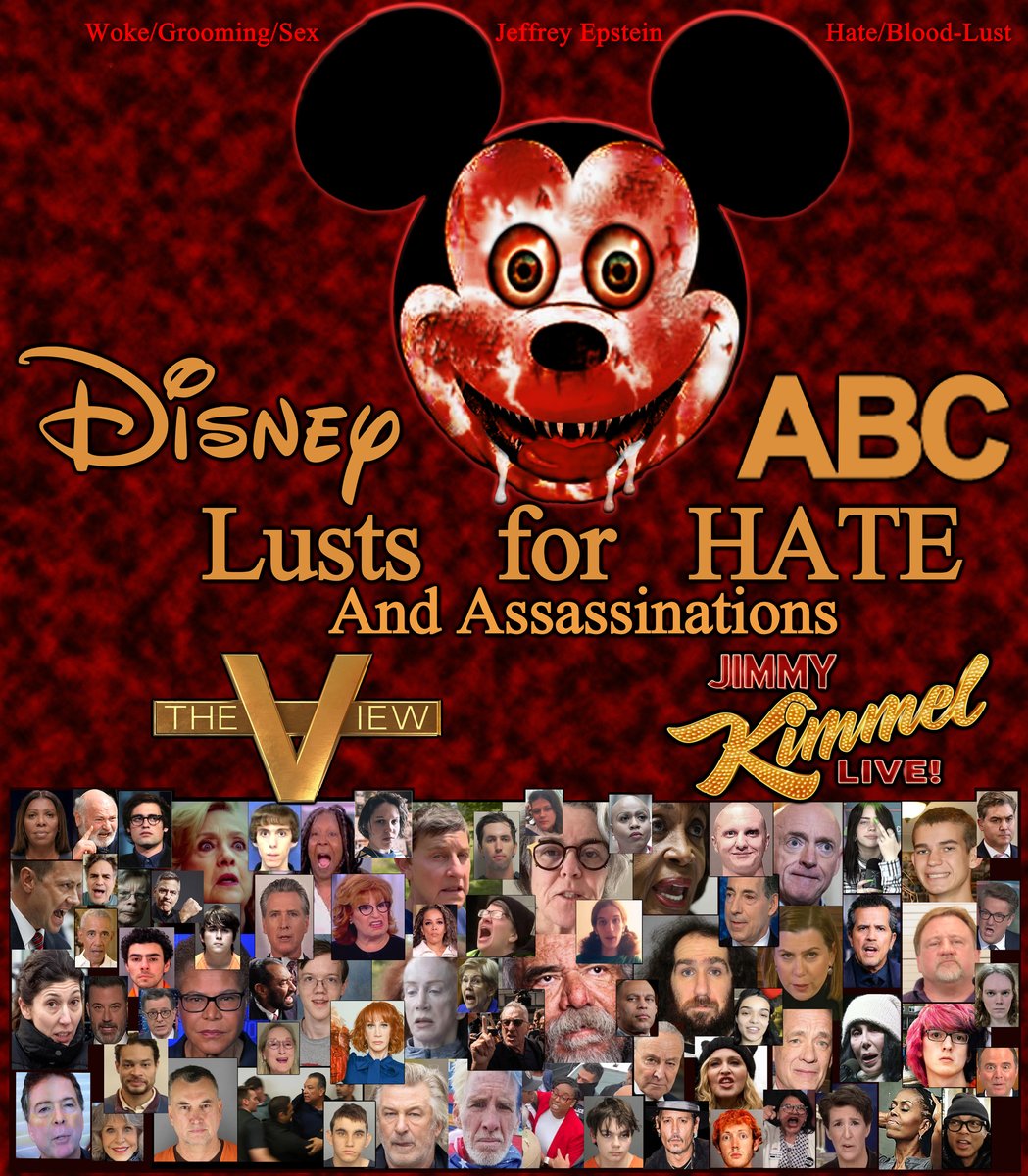 RichFrench2744's tweet image. Disney Needs to Learn how to say:  "YOU'RE FIRED!"

But... Disney Loves Assassinations!

#Disney #BoycottDisney $DIS