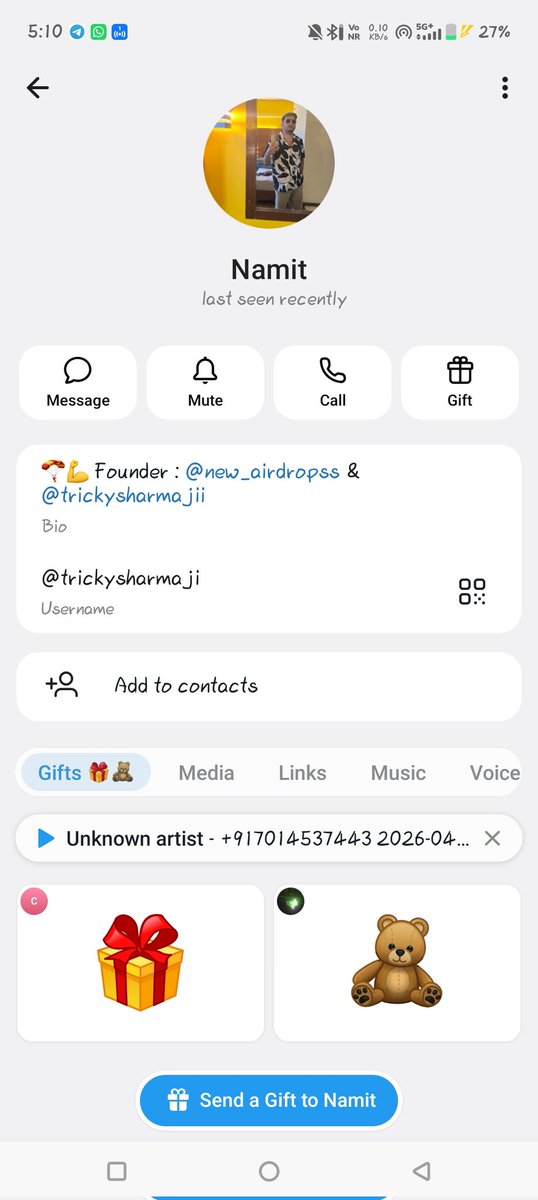 das_dodon's tweet photo. @Trickysharmajii #scamexpose
#expose
#crypto
Bhai log dekhlo ak bada grp ka admin 10 20 ke liya aab scam pe utar aya please 🙏🙏 help me koi @Trickysharmajii tag karo taki mera kaam jaldi ho aur kisi ke sath aysa dobara na ho. https://t.co/tKJVZoyMMW