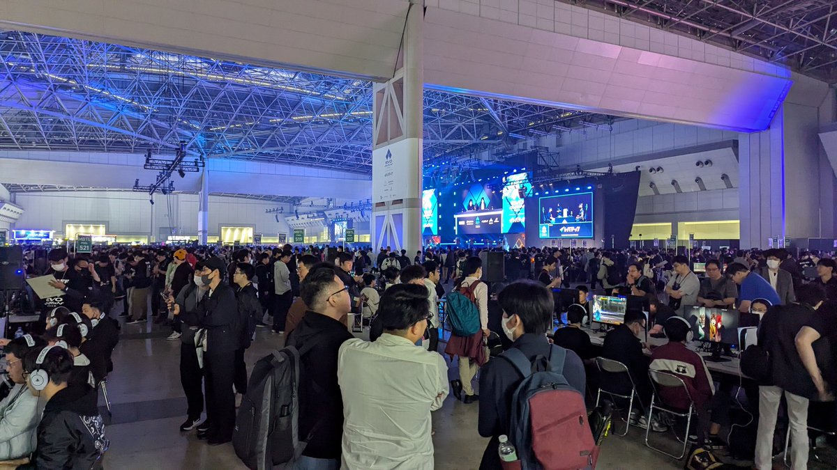 Ya llegué al EVO Japan