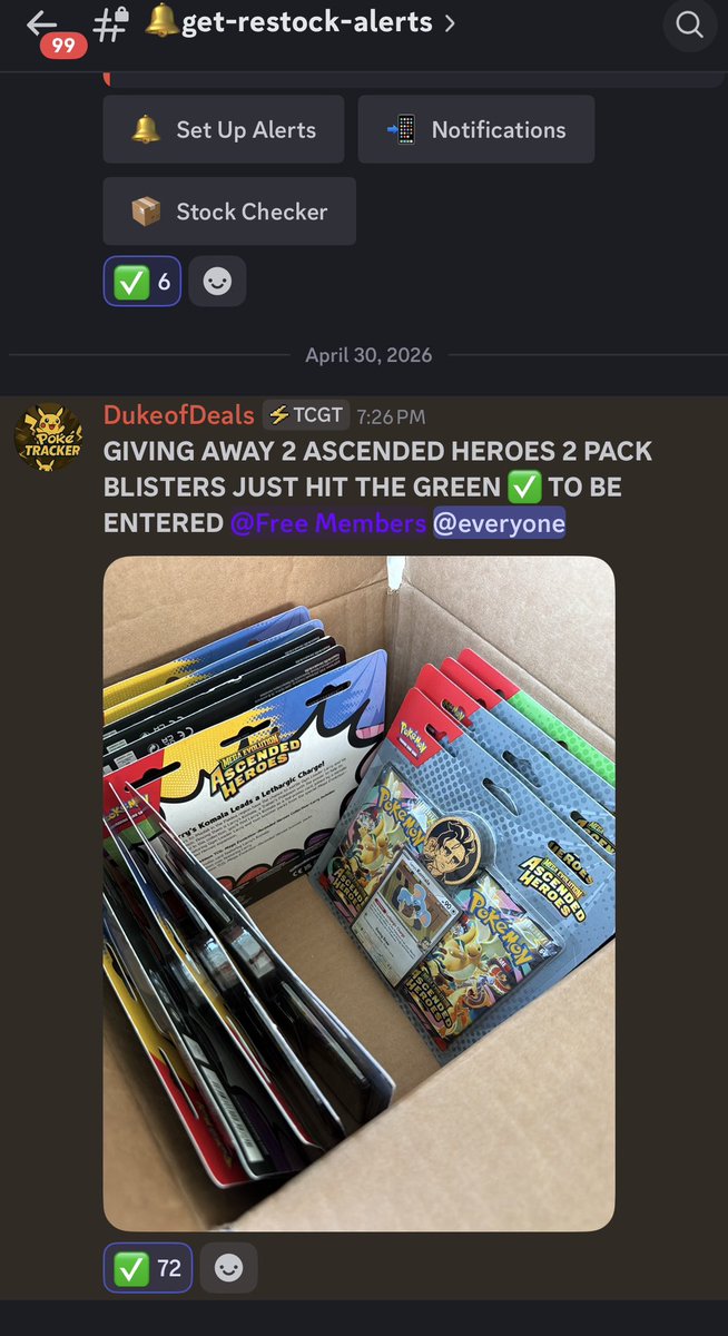 Pokémon Deals, Restock and Alerts tweet media