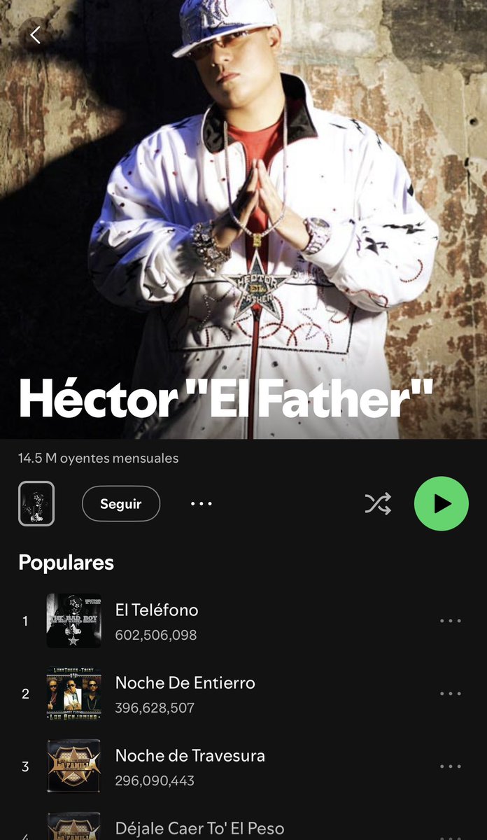 El Father, no speaking English, tu papá