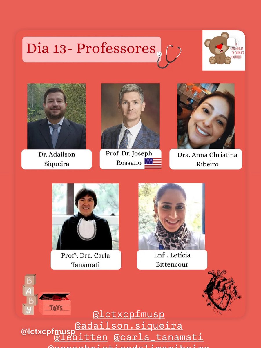 EstelaAzeka's tweet photo. 🇧🇷comparecem 3 dia do XVIII curso da liga de cardiologia pediátrica e transplante cardíaco FMUSP; 🇺🇸join to the 3rd day of XVIII Course of Pediatric Cardiology and heart transplantation in children of University of São Paulo Medical School! https://t.co/um2r54CJZt