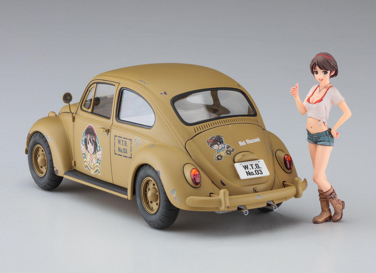 hasegawa_sales's tweet image. 【6月再生産情報】

SP488  1/24　ワイルドたまごガールズ No.03 フォルクスワーゲン ビートル “羽澄れい” w/フィギュア

ホットパンツ姿の羽澄れいのレジン製フィギュアを追加した特製キットです。

2026年06月18日頃発売 ！
ご予約宜しくお願い致します。
hasegawa-model.co.jp/product/sp488/
#ハセガワ #再生産