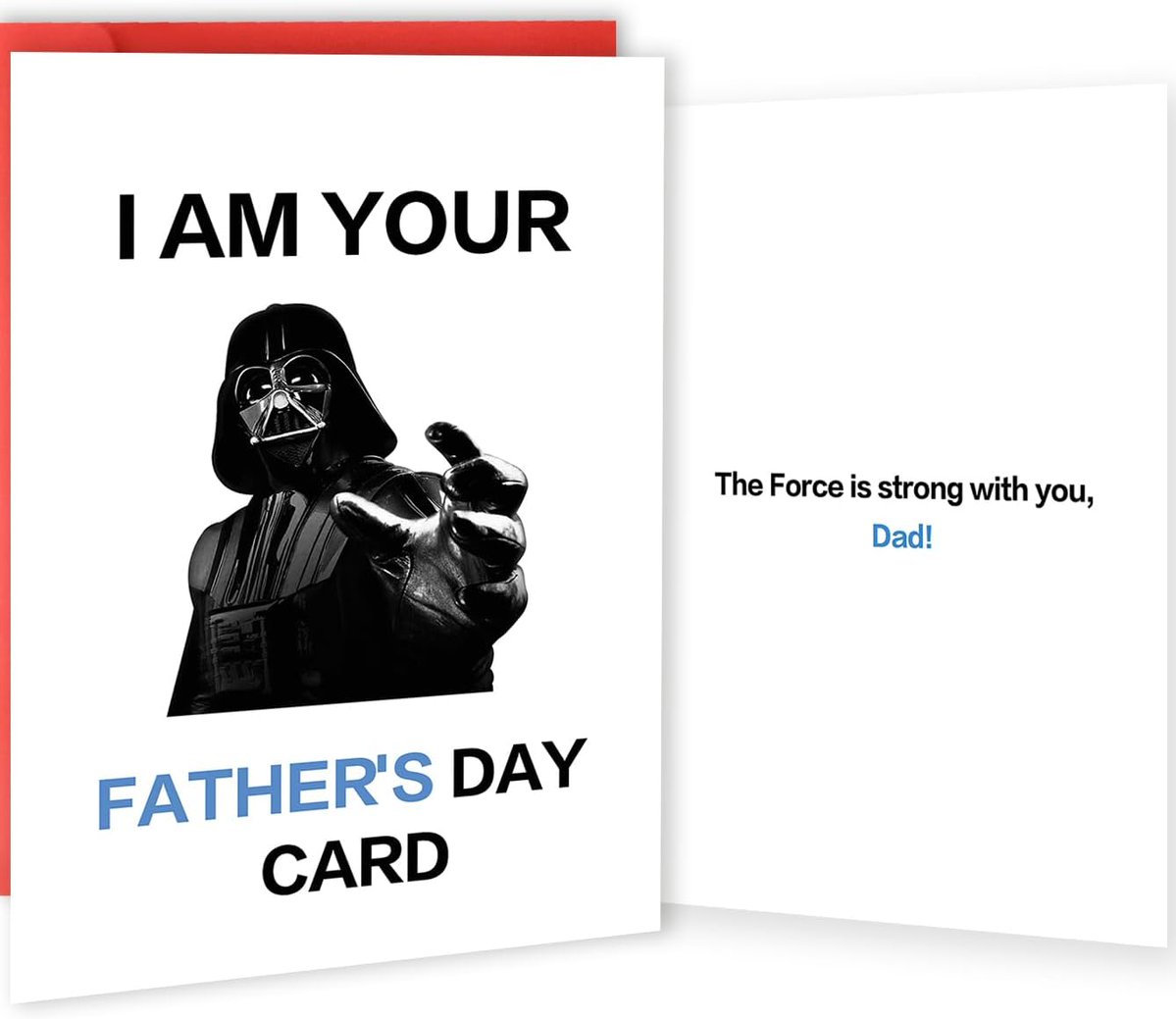 JustmeAmandaG's tweet image. Star Wars Father's Day Card, Funny Father's Day Darth Vader Gifts for Husband Dad Daddy Son, I Am Your Father's Day Card amzn.to/4cVkFjg @amazon #Amazon #ad #StarWars @starwars