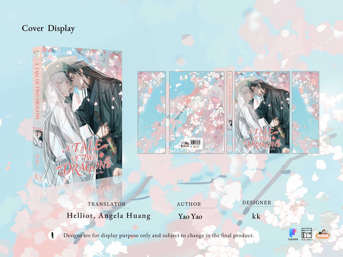 MondayMoonlight's tweet photo. Preorder Manhua A Tale of Two Dragons Vol. 2
敖敖待捕 ENG ver.
Author: 葯葯 Yao Yao x Yao Yao Yao
Publisher: ROSMEI
ของแถมเฉพาะรอบพรี
-paper card  
รอบพรี 605
⚠️ไม่รวมส่งกลับ

สั่งซื้อ https://t.co/PsoHQsCeot

ปิดพรี 25 MAY

#danmeinovelbymoninmoon https://t.co/rjivtqSzXb