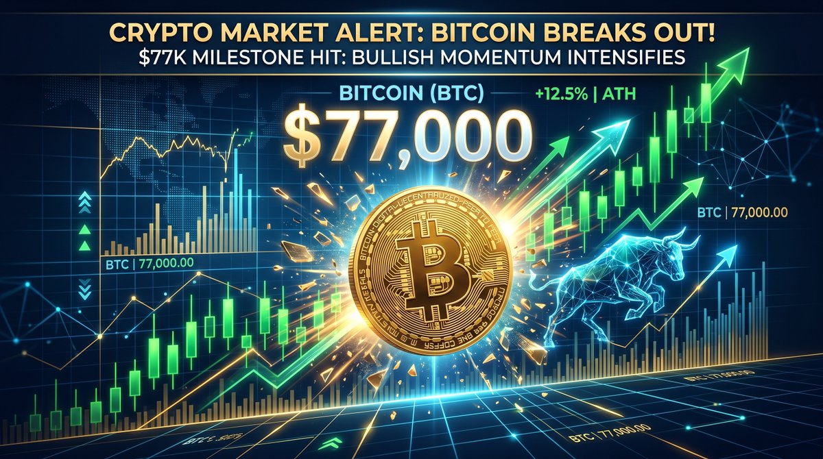 BigantoOfficial's tweet image. Bitcoin is surging toward $77K on a short squeeze, but weak spot buying could hold it back

Read the full article here: biganto.org/news/bitcoin-p…

#bitcoin #market #newspeak #CryptoX