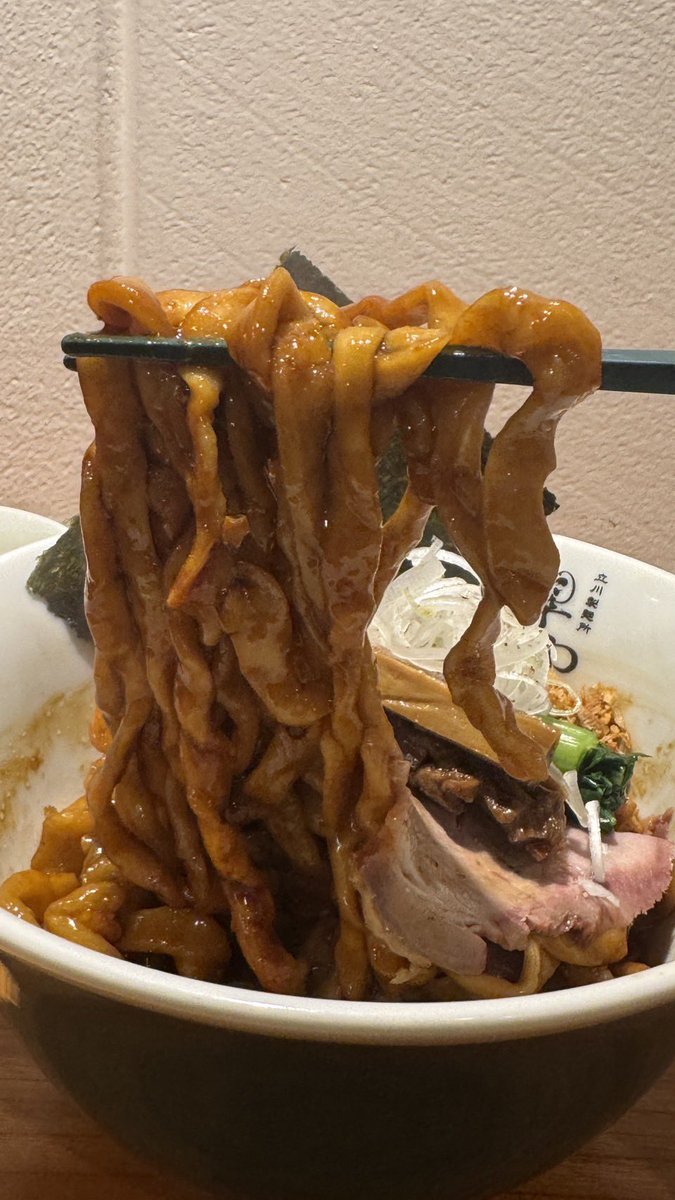 立川製麺所翠空　店長のすっすー tweet media