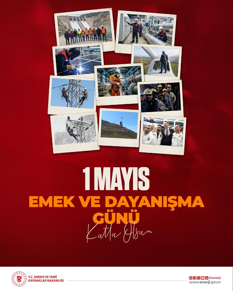 T.C. Enerji ve Tabii Kaynaklar Bakanlığı tweet media