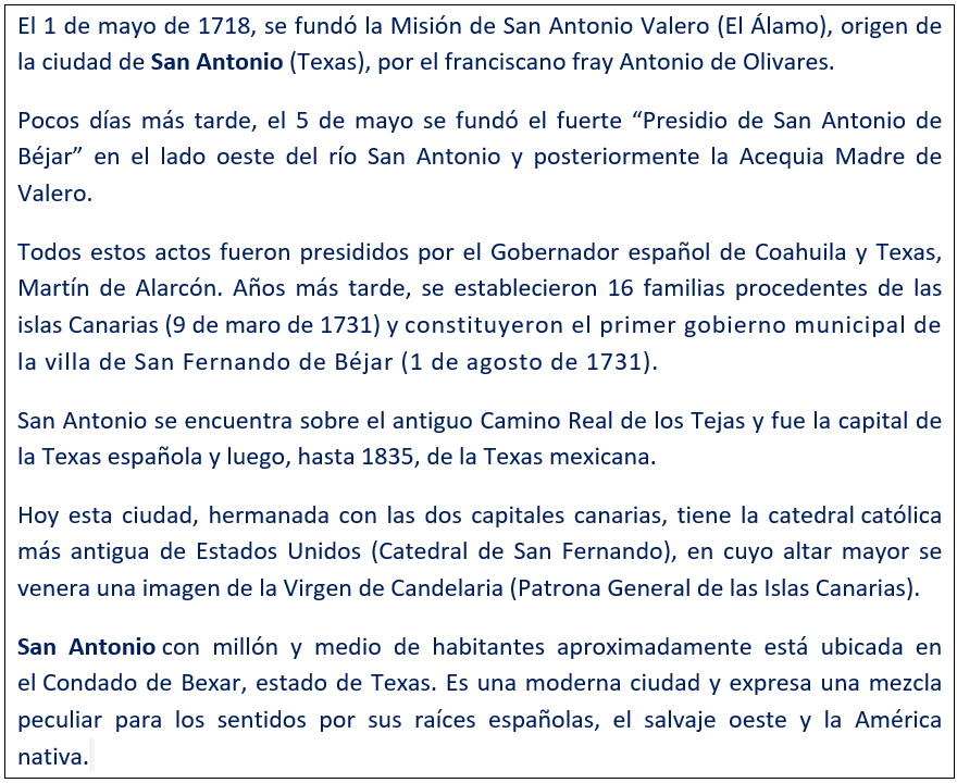 javierleoncio49's tweet image. El 1 de mayo de 1718, hoy hace 308 años, se fundó la Misión de San Antonio Valero (El Álamo), origen de la ciudad de San Antonio (Texas). @COSAGOV,@VisitSanAntonio,@COSAIRO,@OfficialAlamo,@UTSA,@SanAntonio_300, @CGEspHouston, @USembassyMadrid,@SpainInTheUSA,#SanAntonio, #Texas
