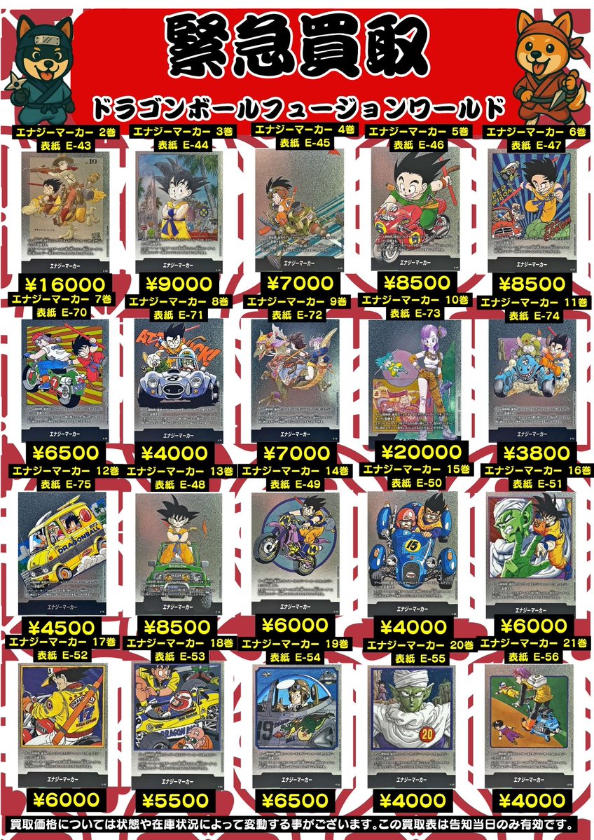 エナジーマーカー トレーディングカード 2枚セット エナジーマーカー 2nd anniversary パラレル 5種コンプセット - メルカリ