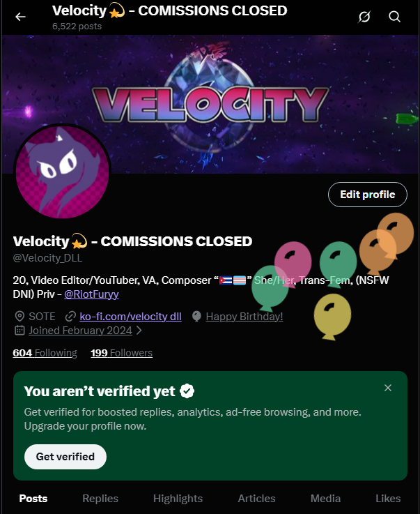 Velocity💫 - COMISSIONS CLOSED tweet media