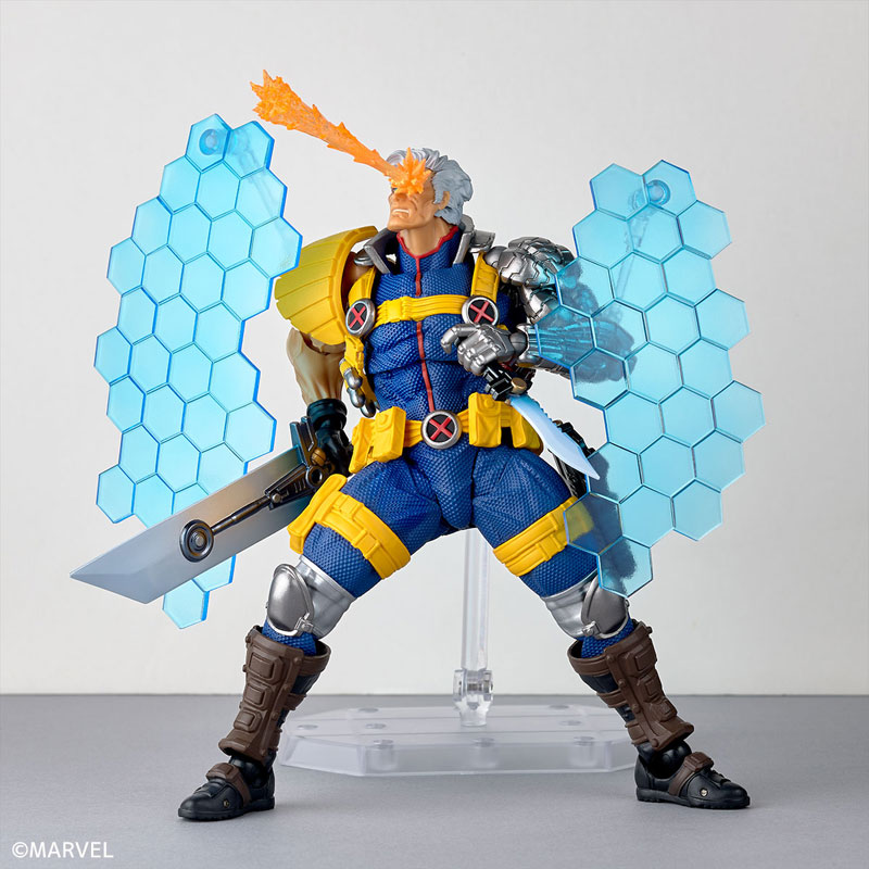 Nin_Nin_Game's tweet image. Time-traveling firepower unleashed 💥

Cable from X-MEN returns in Amazing Yamaguchi Ver.1.5, bringing upgraded articulation and intense battle-ready detail.
Order now 👉 bit.ly/4uGGzOH

#XMEN #MarvelComics #Cable #Revoltech #NinNinGame