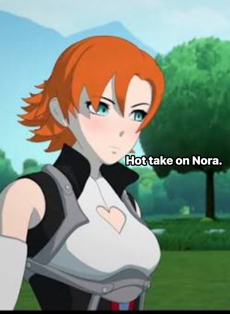 jaYTgameNews's tweet image. Nora hot take. #NoraValkyrie #RWBY