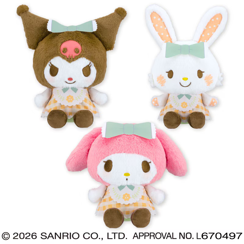＼⚠️5月登場のプライズ【予告】📣／
フラワーカントリードールシリーズの新プライズが5月登場だよ🥹💐
カントリー風の衣装が似合っててかわいいね🥹🩷
また入荷日近くになったらお知らせするね🙆‍♀️

📅5月第5週 （5月24日～5月31日）
サンリオキャラクターズ フラワーカントリードールBIGタイプ1