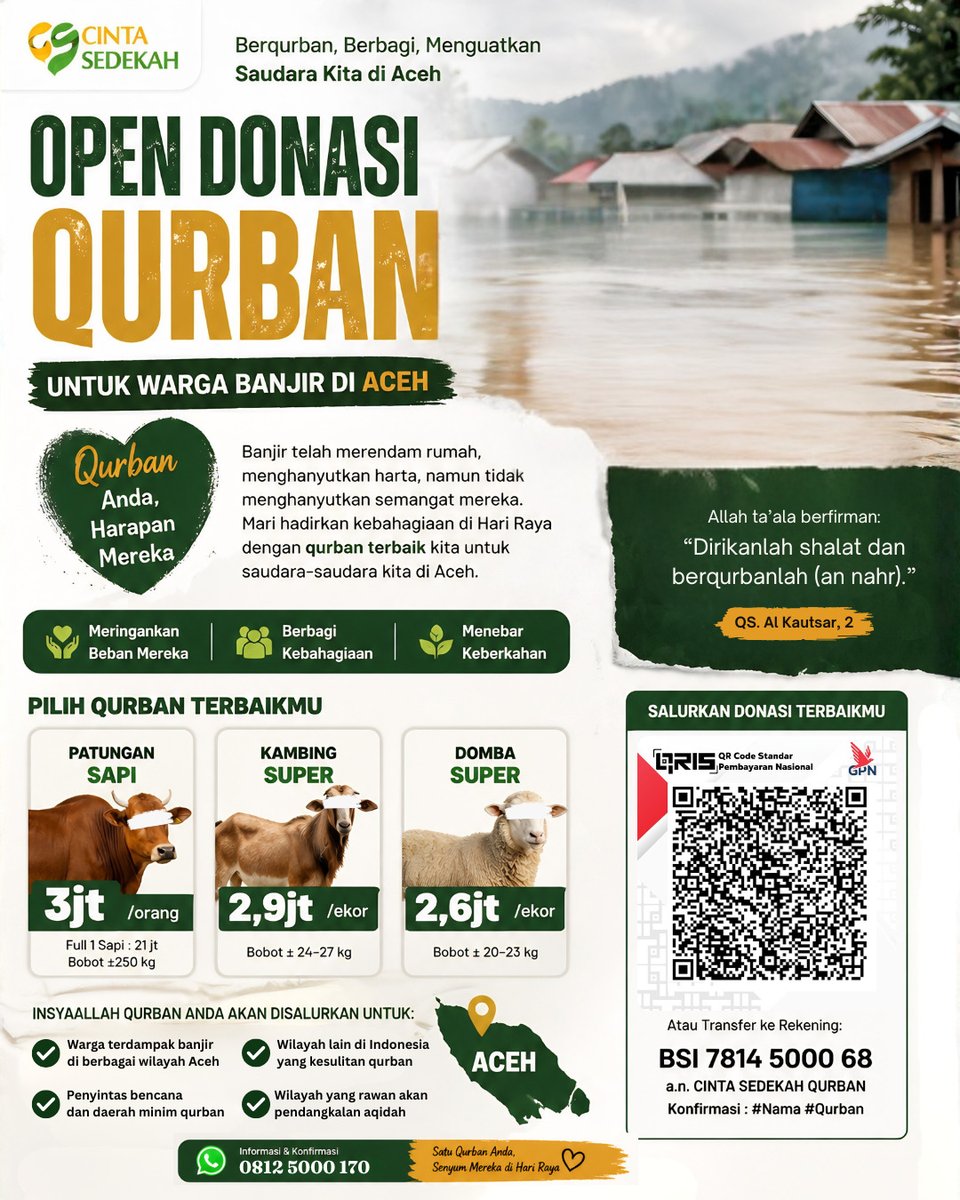 Cinta Sedekah Official tweet media