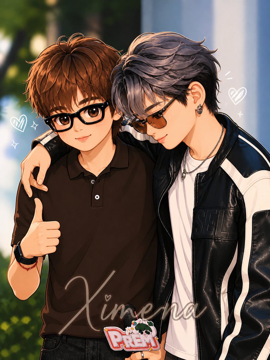 Two cuties😍🤎🩶

#BounPrem
#bb0un #prem_space