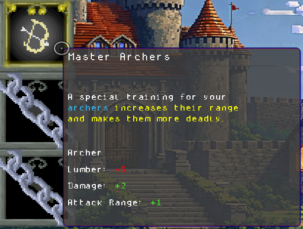 Jaybiooh's tweet photo. Before a mission you can now modify your loadout. Three slots to apply modifiers, strong archers for higher cost or cheap fast build towers with lower healthpoints. With the campaign you unlock more modifiers and find more combinations to adjust your playstyle. #gamedev #pixelart https://t.co/gMowSkS7pZ