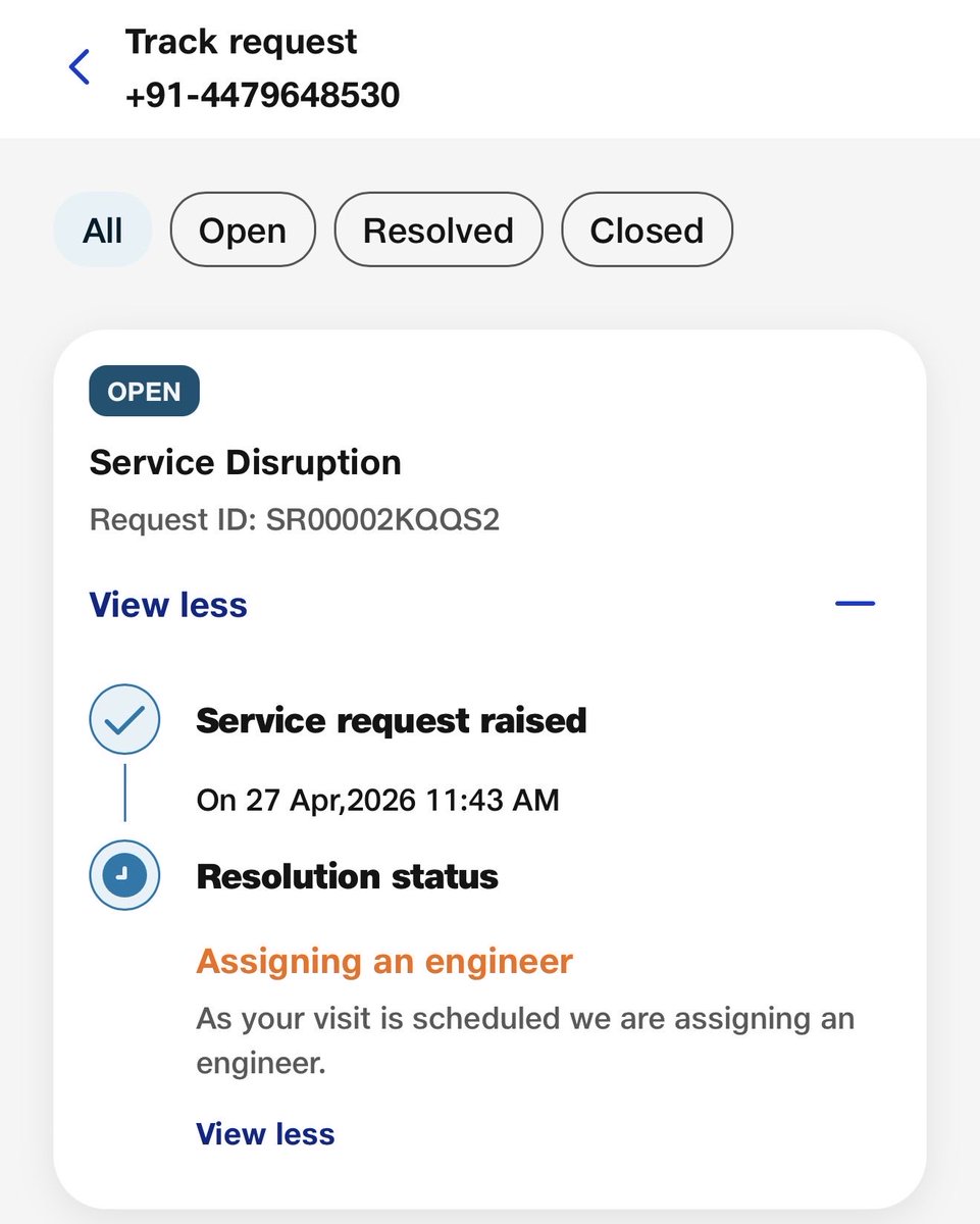 sharath1690's tweet photo. @JioCare Boycott @JioCare ! Stealing customers time and money and no compensation from the company. Six months of my payment this company has taken with no service. @TRAI pls take action. https://t.co/8lMXXSGh3C