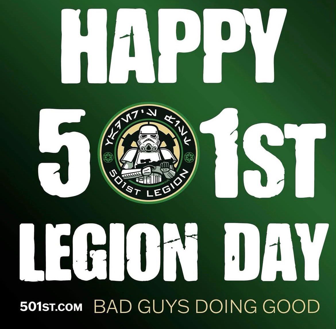 501stIreland's tweet photo. A very happy 501 day from all the troopers of the 501st Ireland garrison.
#501Day #501stIreland #501stlegion #BadGuysDoingGood https://t.co/558ubcVYoC